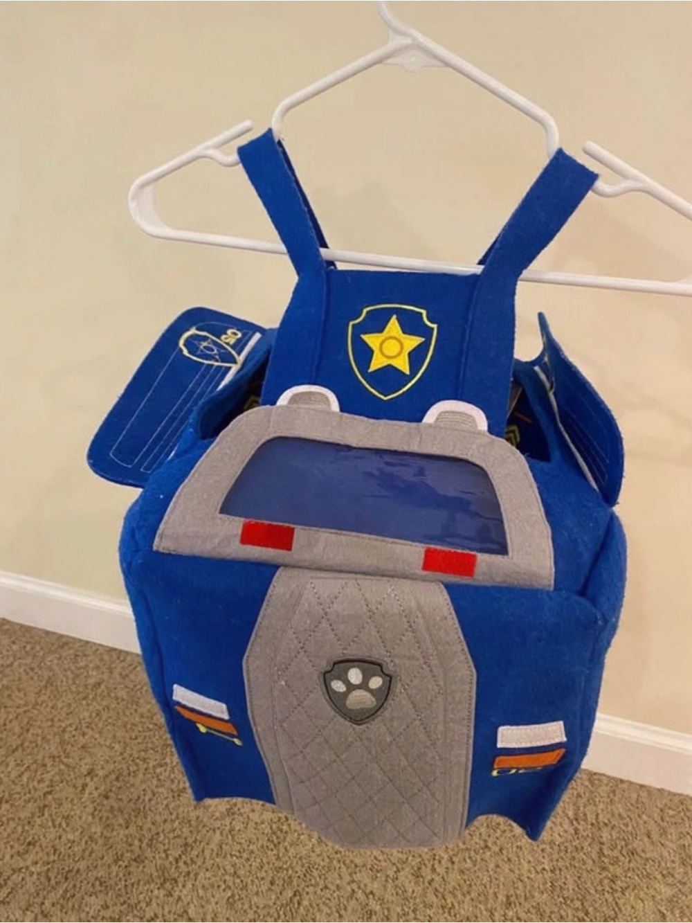 Pottery Barn Kids Chase Paw Patrol Halloween costume